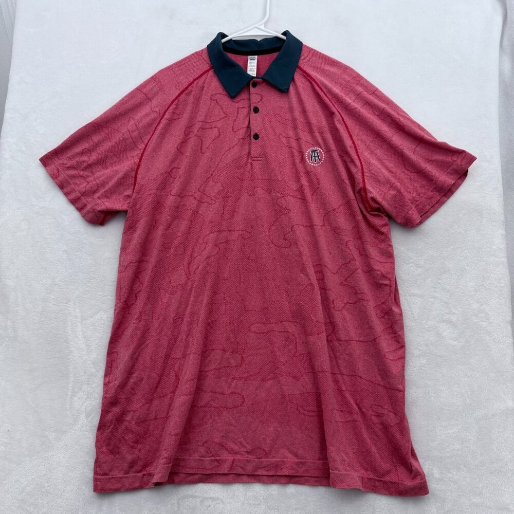 UNRL Polo Shirt Mens 2XL Pink Golf Performance Athletic Sports